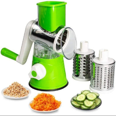 Table Top Drum Grater Cutter For Slicing Vegetables and For Chopping Vegetables