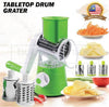 Table Top Drum Grater Cutter For Slicing Vegetables and For Chopping Vegetables