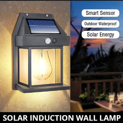 Led Solar Wall Light For Outdoor / Waterproof Up and Down Luminous Lighting